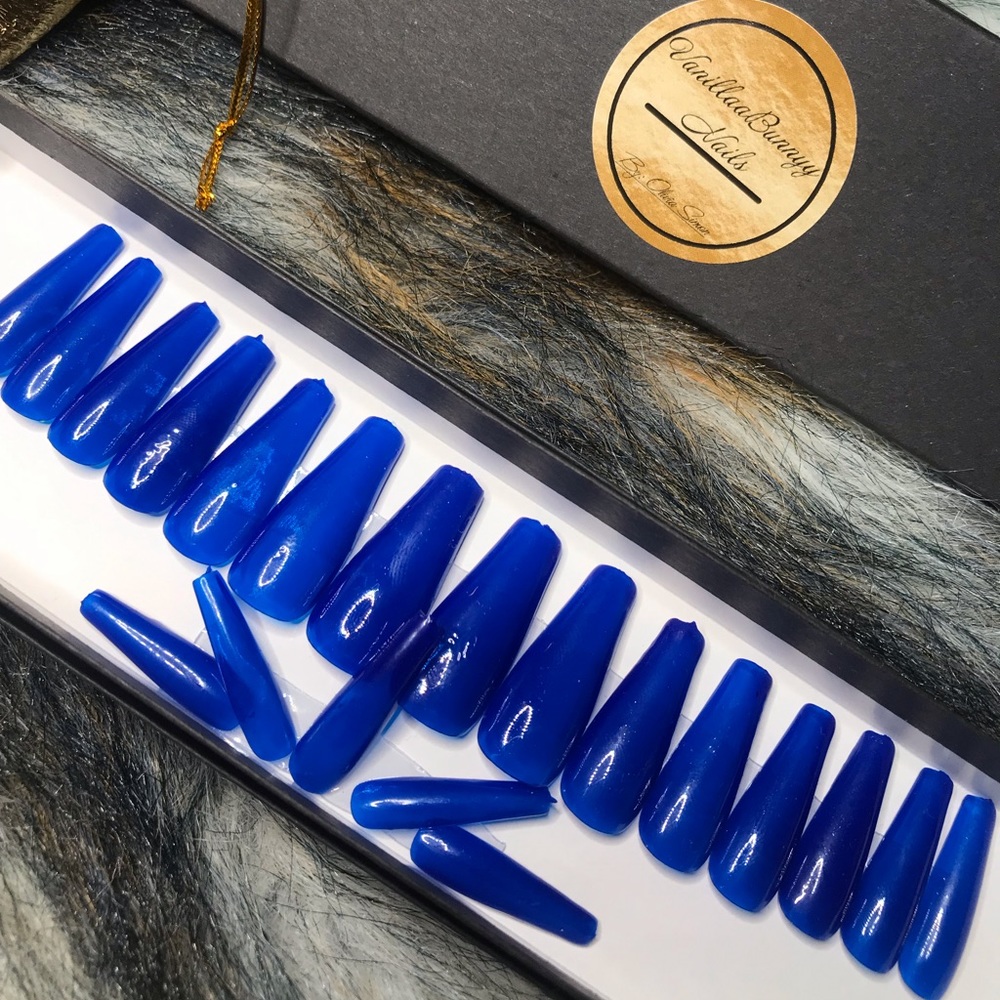 Midnight press On Nails 💎🛍